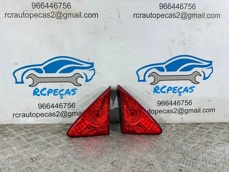 .FAROLIM FAROLINS ESQUERDO DIREITO TRASEIRO TRÁS PEUGEOT 9683460980 9683461080 ORIGINAIS