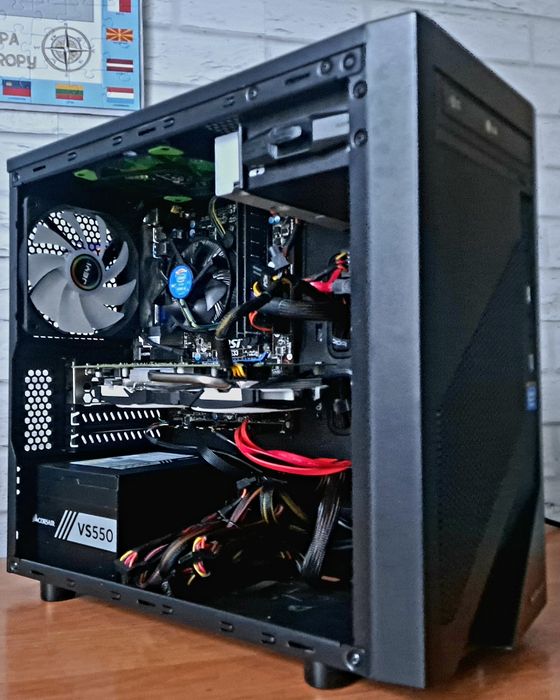 Komputer do gier i5 4gen/Rxx570 4gb/16gb 1600mhz/SSD+HDD info-opis