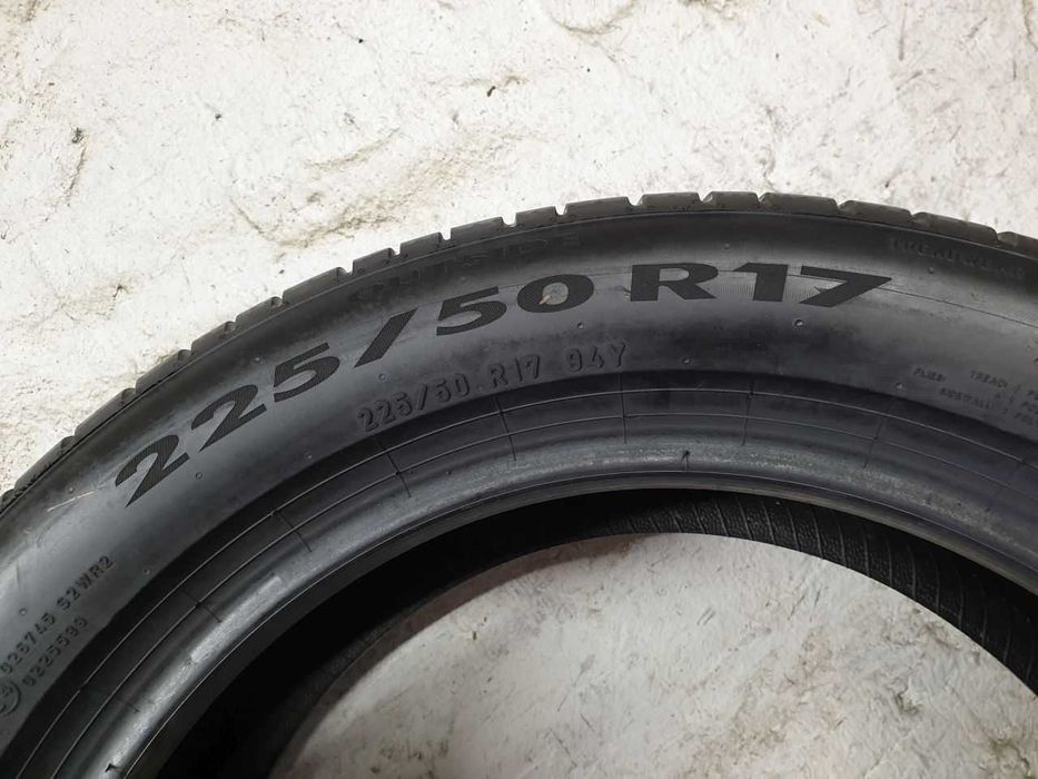 Dwie Opony letnie 225/50R17 6mm 2023r Pirelli Cinturato P7