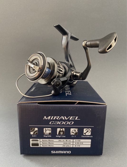 Shimano Miravel Ci4+ 2500s, 3000