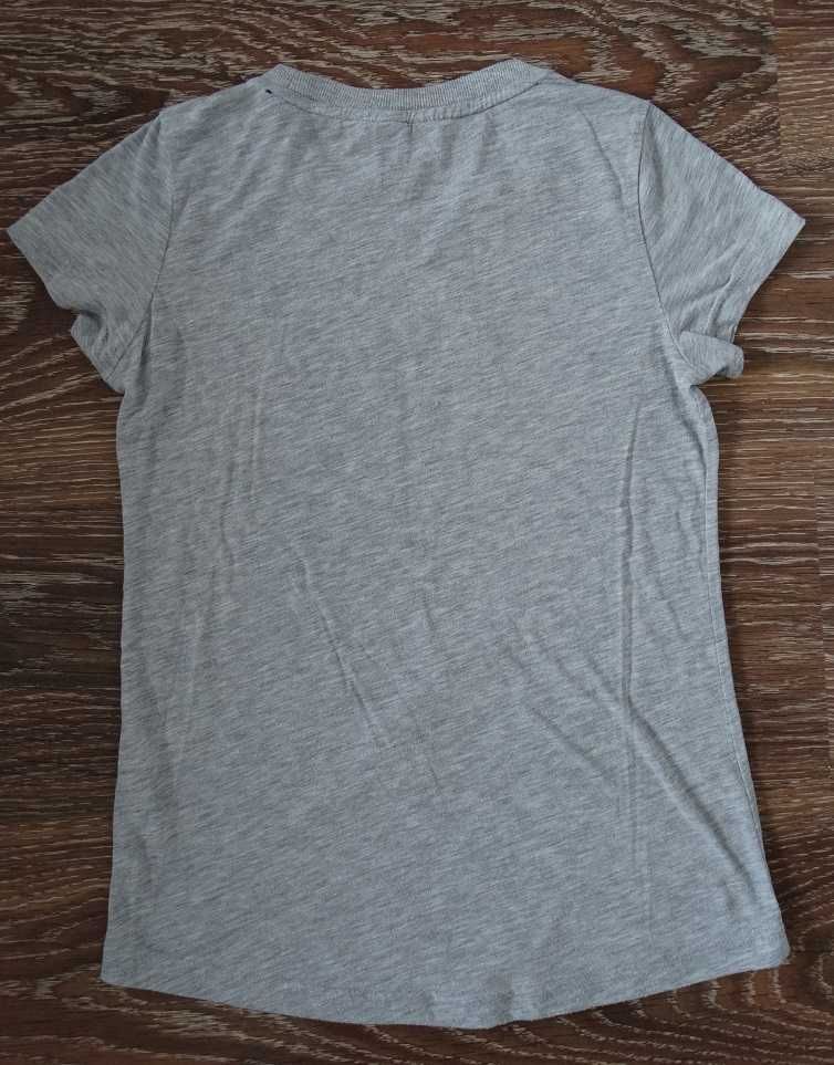 T-shirt Adidas 152 szary bluzka