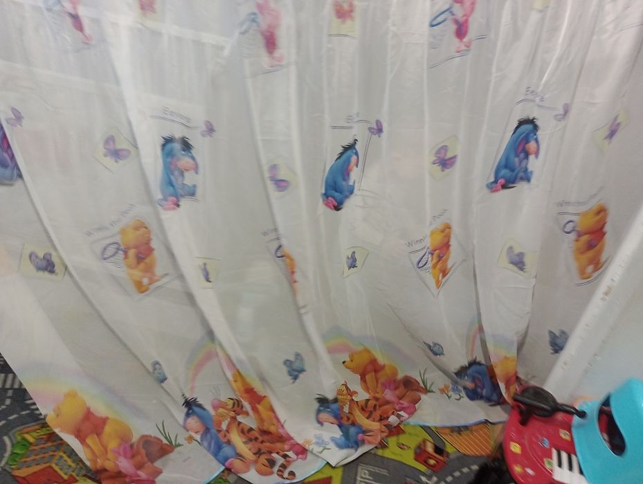 Firanka dziecięca ,motyw Kubuś Puchatek