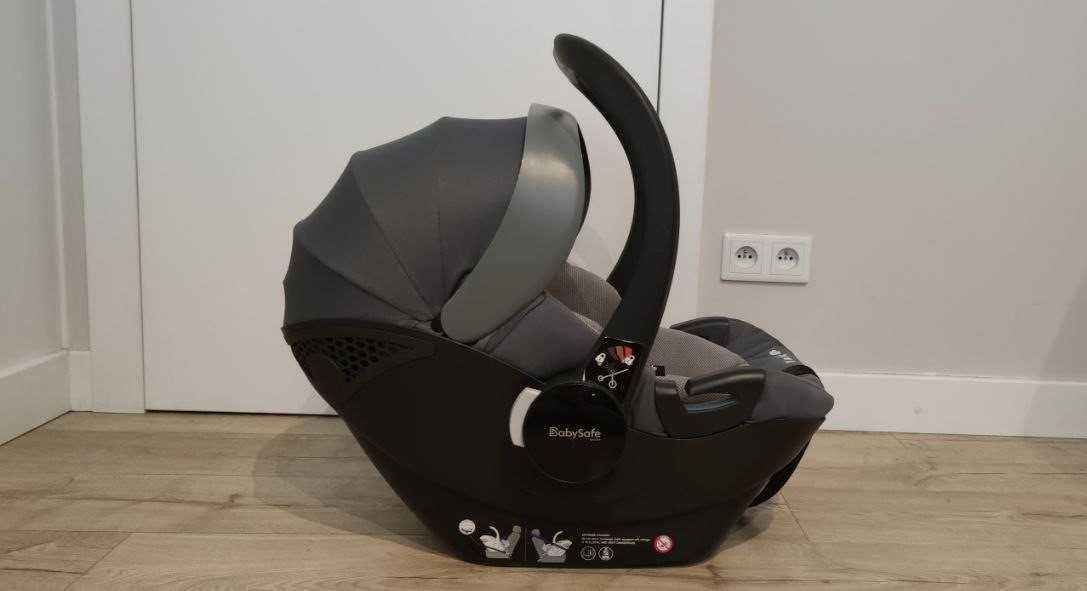 BabySafe York fotelik 0-13 kg + baza Isofix. Adaptery do wózka gratis.