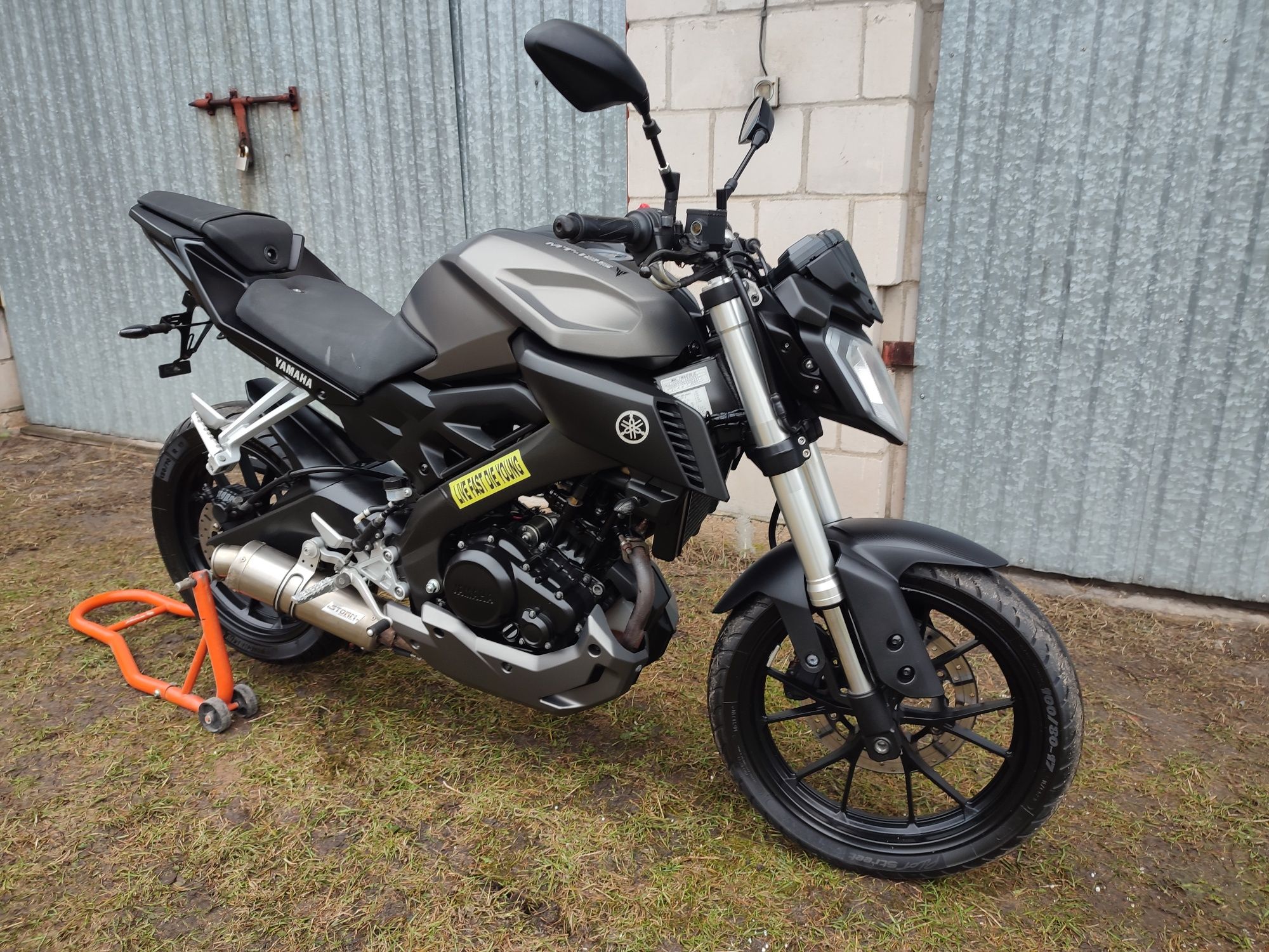 Yamaha MT 125 Kat. A1, B 2015r 21 tys km Sportowy wydech* Transport*