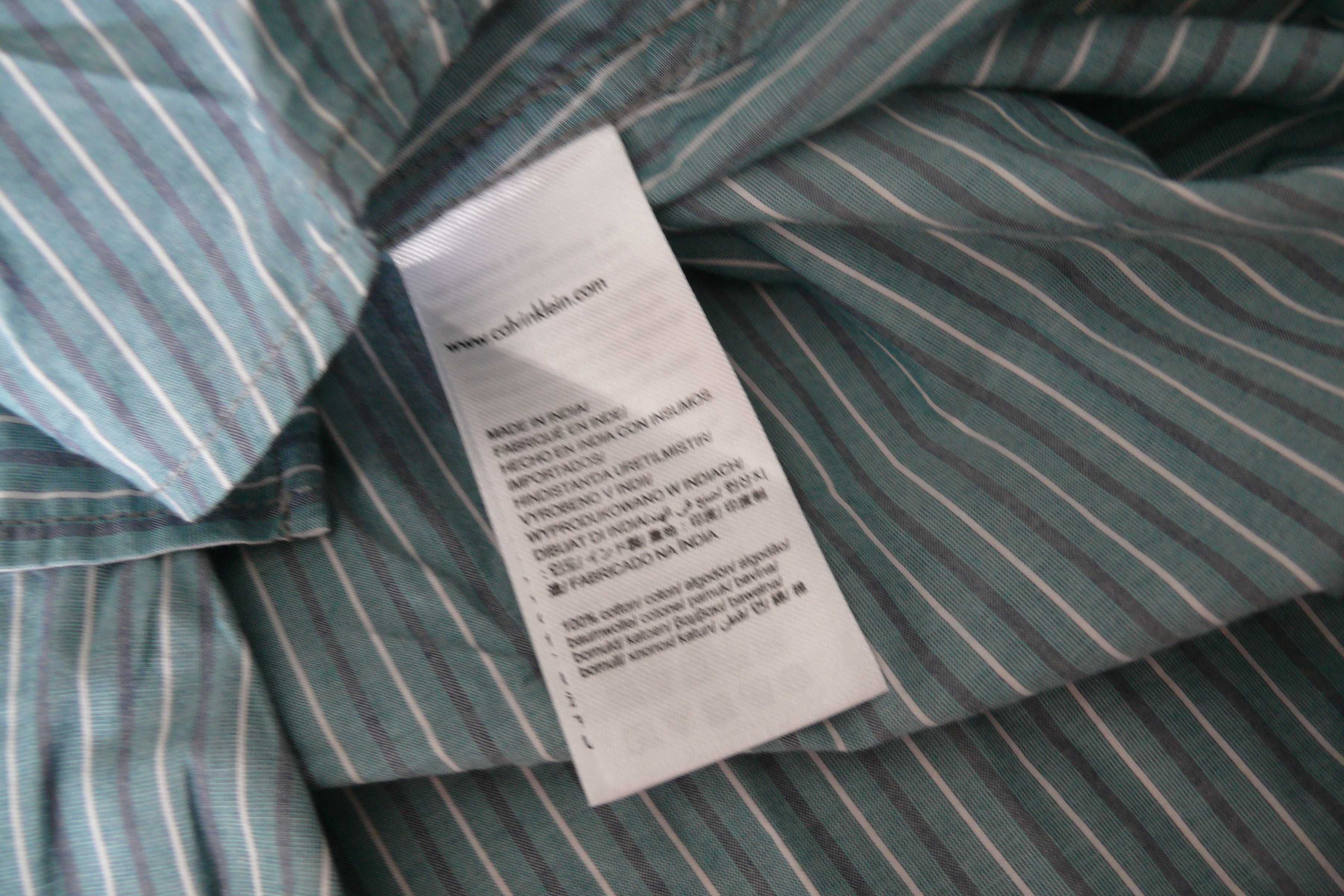 Camiseira Riscas Original Calvin Klein