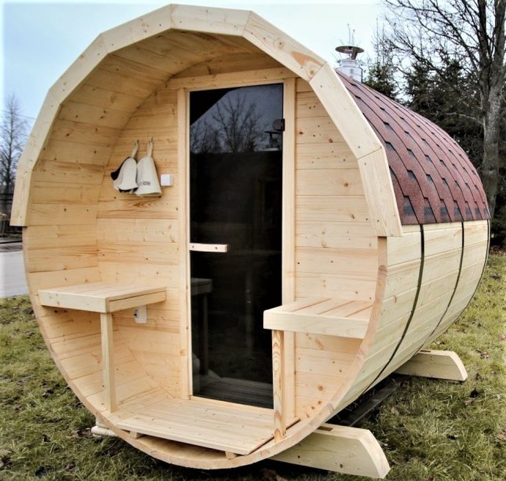 Sauna ogrodowa beczka, kompletna, PROMOCJA / Raty 0%