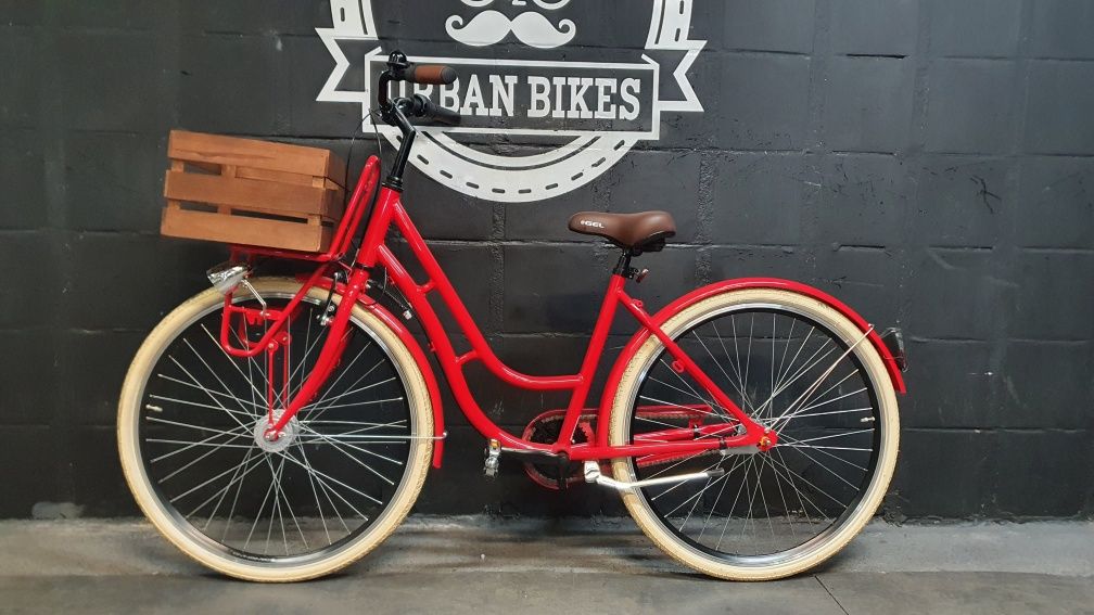 Rower miejski Mifa damka 3biegi Nexus 46 cm Urban Bikes