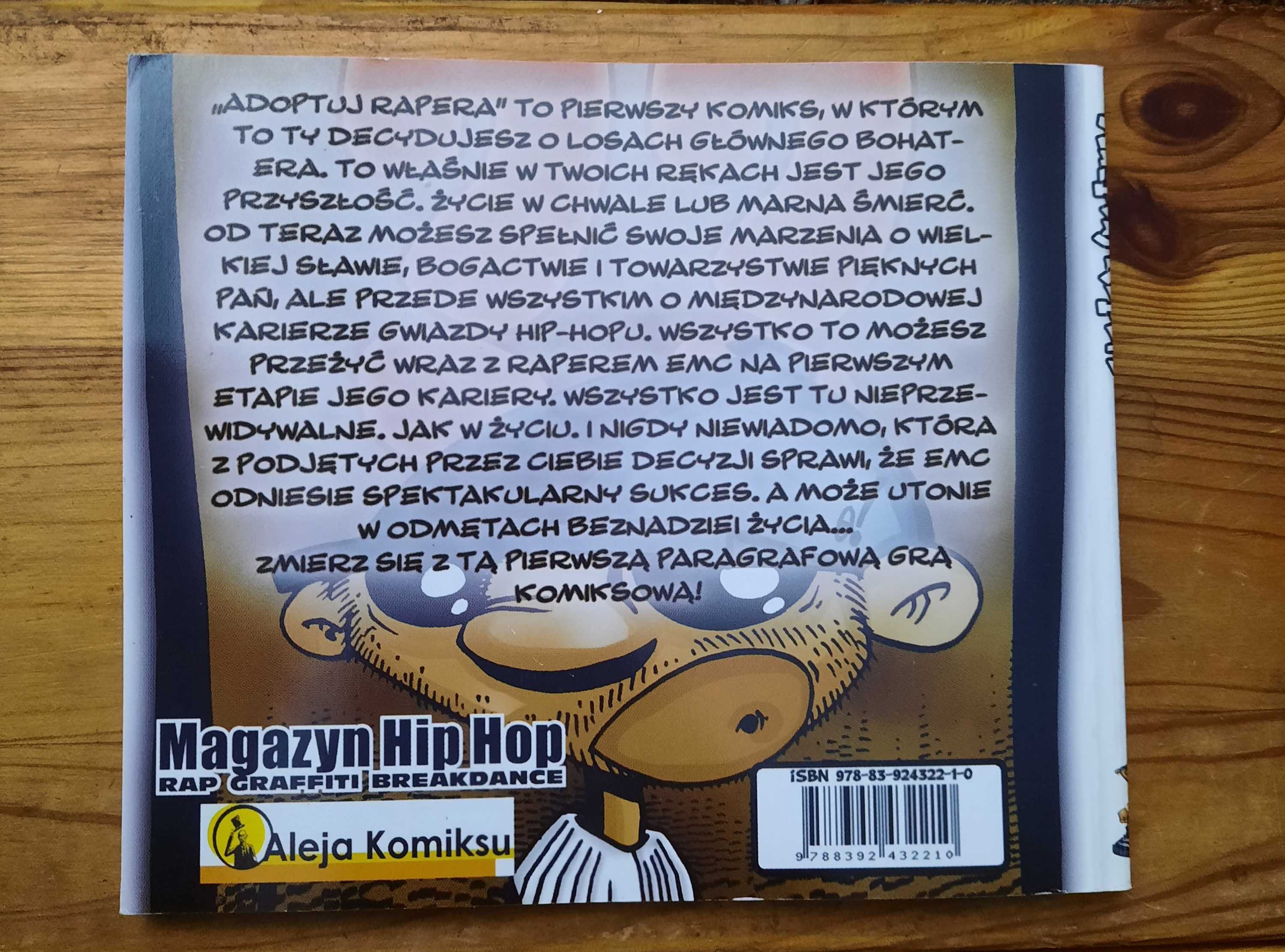 Adoptuj Rapera komiks