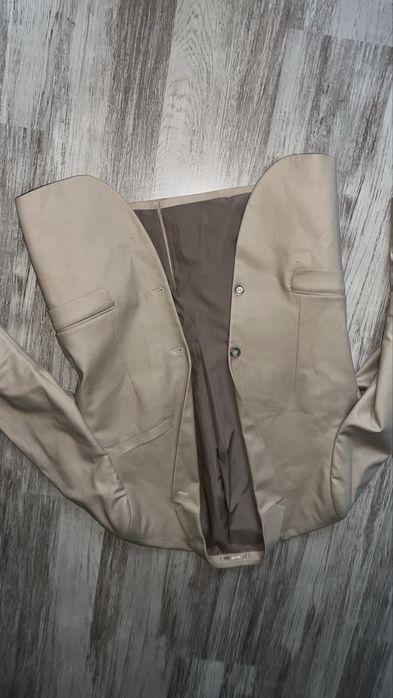 Marynarka i spodnie   męska 54 Beżowa H&m L Xl