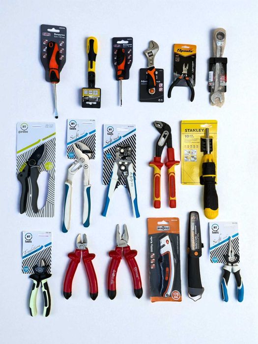 НОВЫЙ инструмент інструмент нож бокорезы кусачки отвертка плоскогубцы