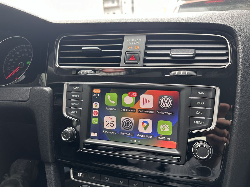 Магнітола, мультімедія, екран volkswagen golf 7