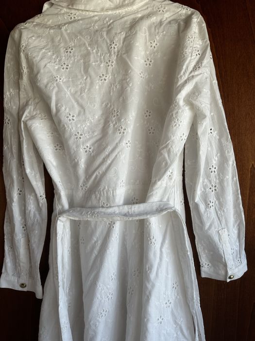 Vestido branco ZARA