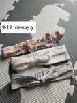 Opaski dziewczęce - 6-9 i 9-12 miesięcy