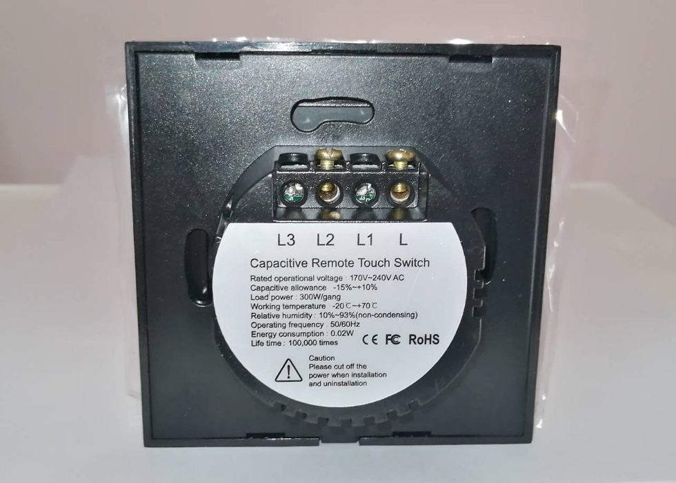 Interruptor rf universal luz portas garagem switch 433mhz