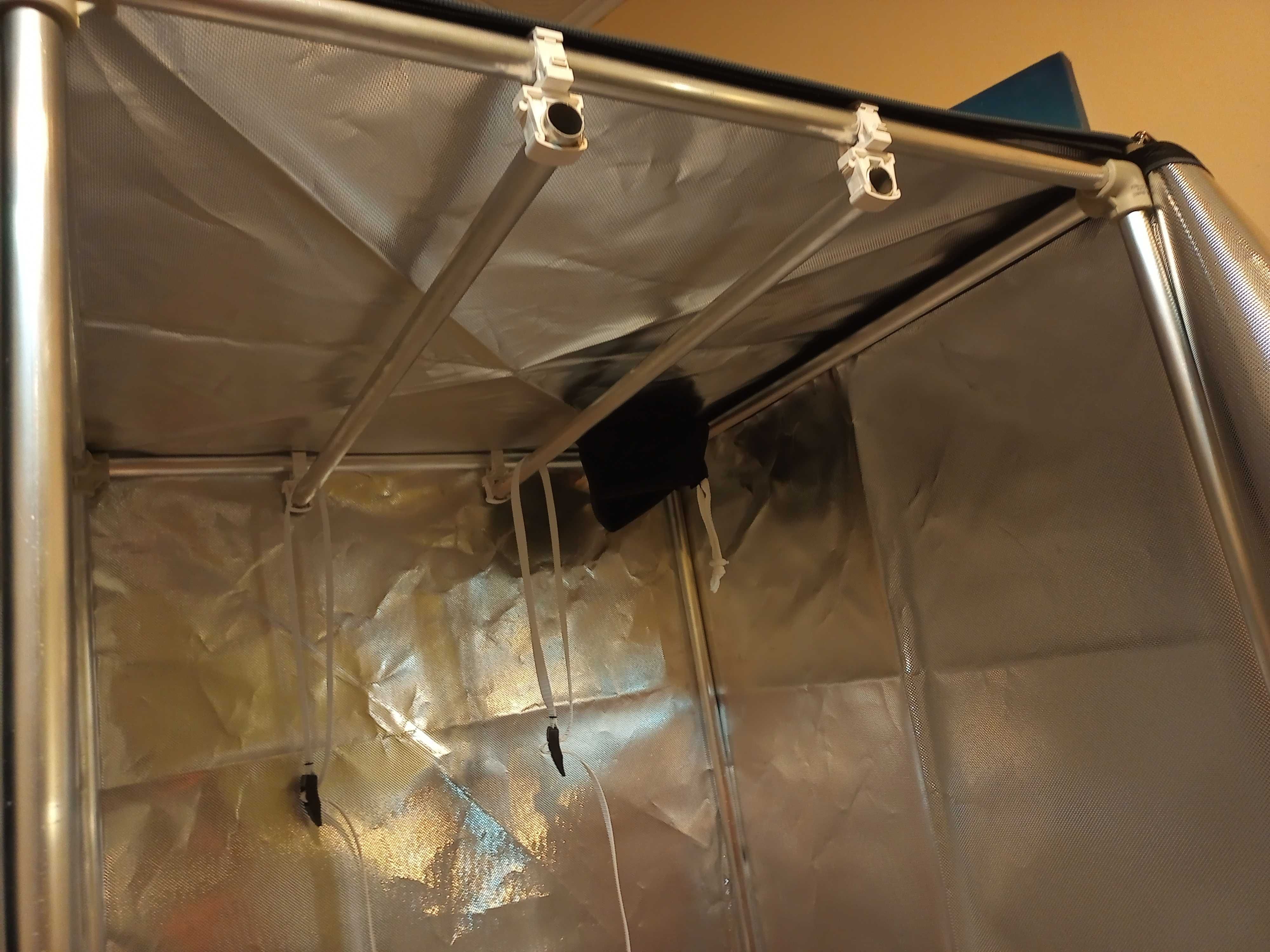 Growbox 70x70x150 zioła cbd thc mylar tytoń led hps szklarnia foliak