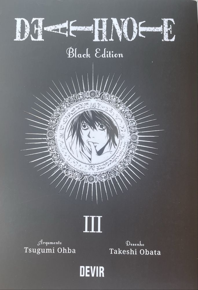 Death Note Black Edition volumes 1 a 3