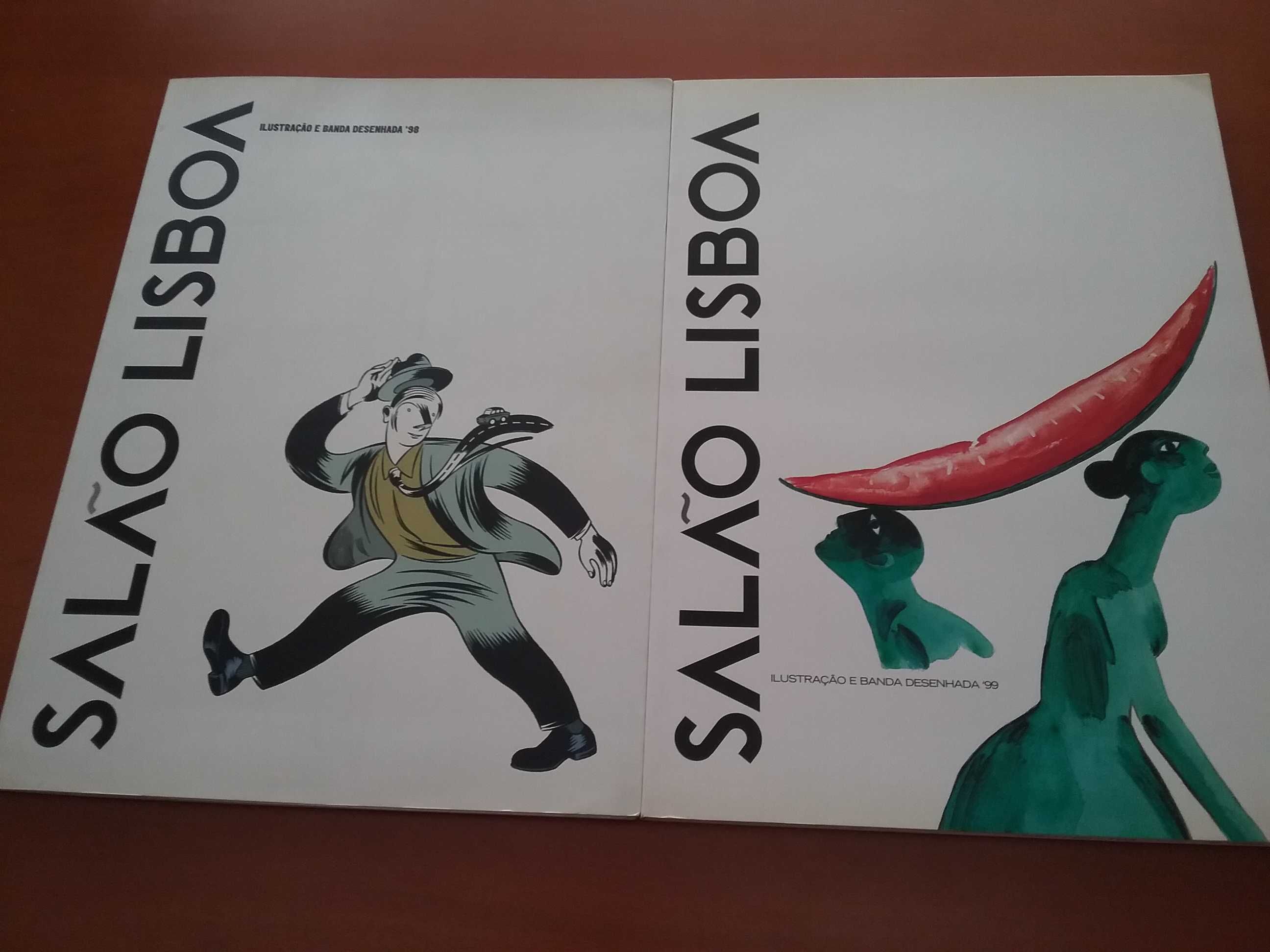 Ilustração Portuguesa 2004 e 1998 Salão Lisboa 98 e 99
