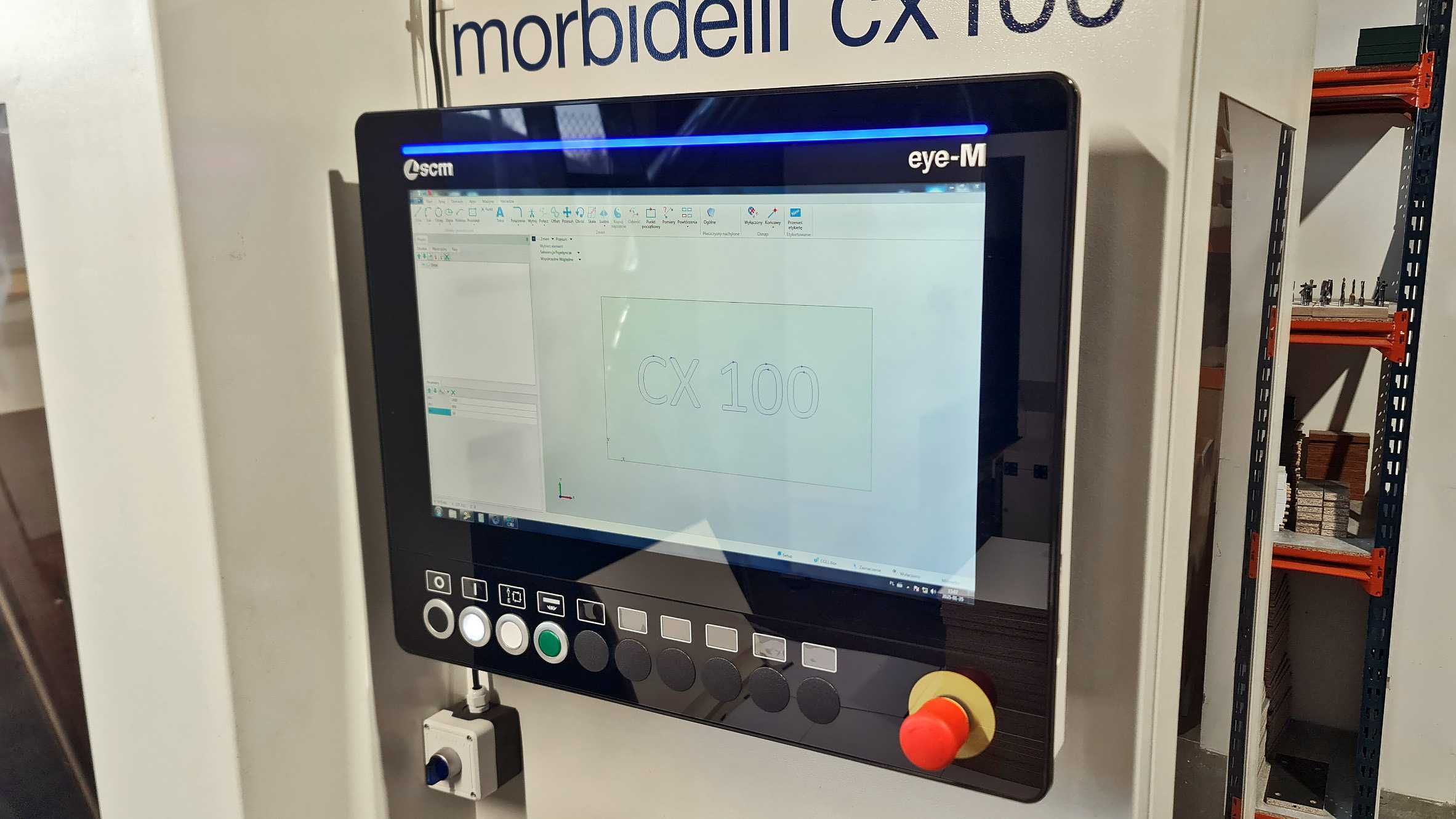 SCM CX100 Morbidelli | Wiertarka CNC Centrum wiertarskie CYFLEX