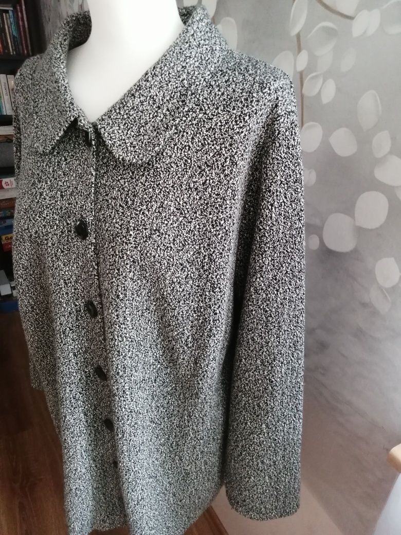 Sweter damski C&A narzutka vintage duży rozmiar 48/50