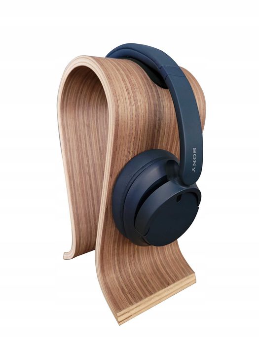 Drewniane stojaki na słuchawki omega 101szt