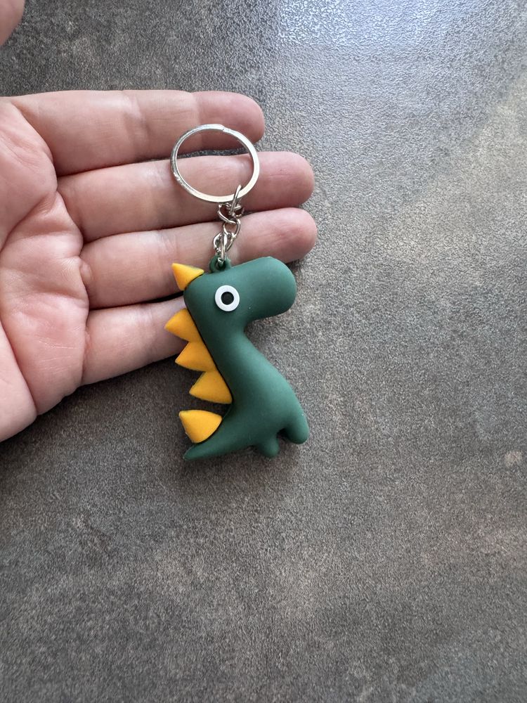 Breloczek dinozaur zielony dinuś nowy zabawka zawieszka ozdoba T-Rex