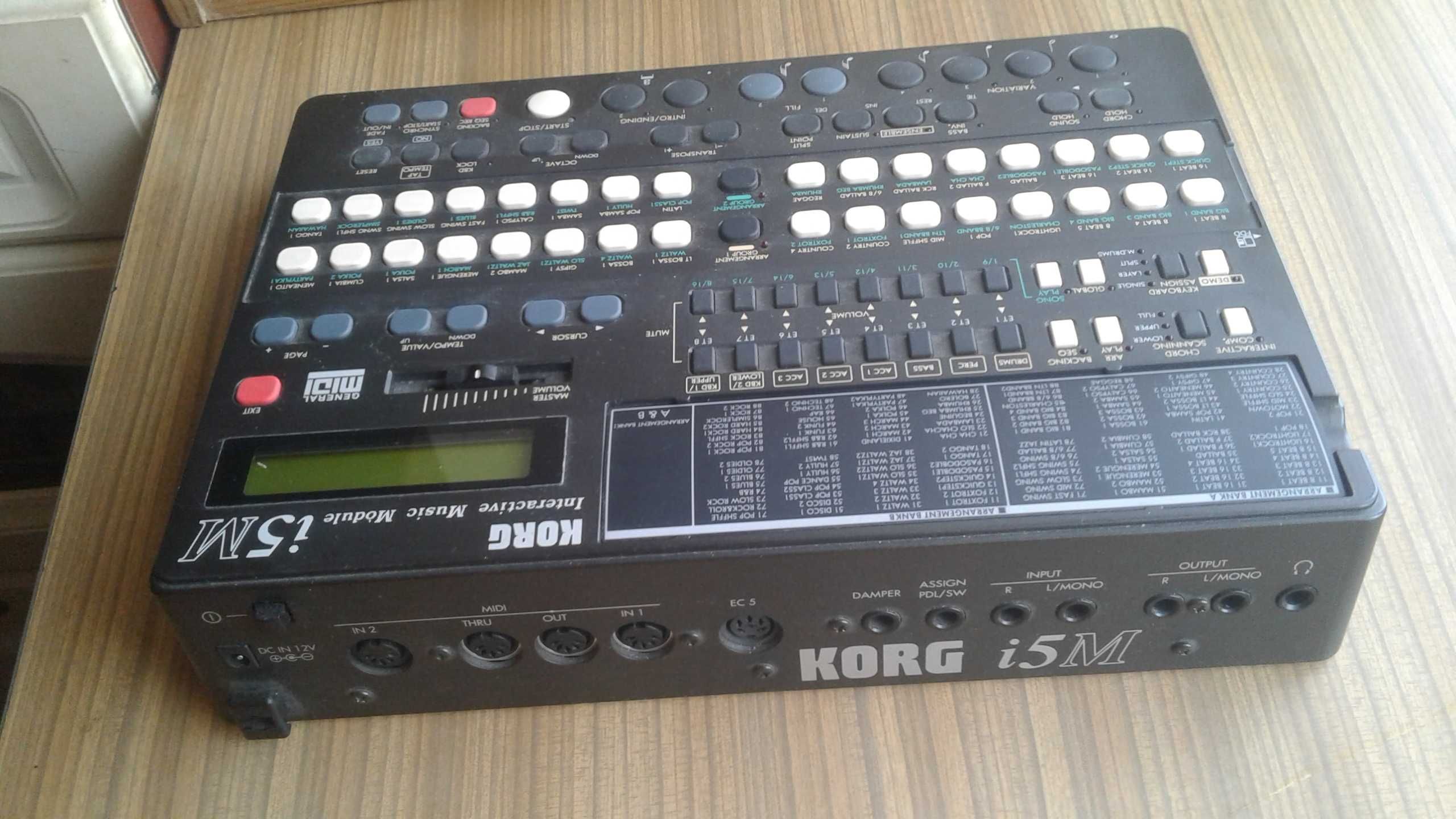 Korg I5M  Moduł brzmieniowy.