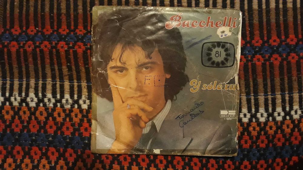 Bacchelli - Y sólo tu - single vinil - portes incluídos
