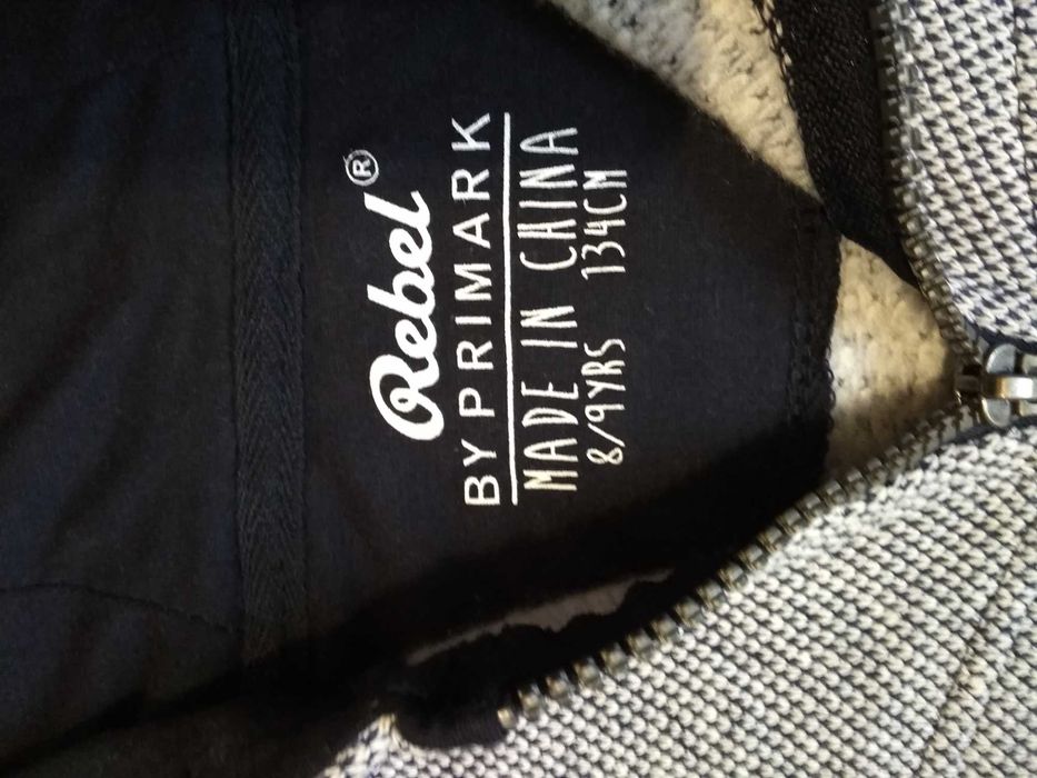 Primark Rebel кофта для мальчика худи 134