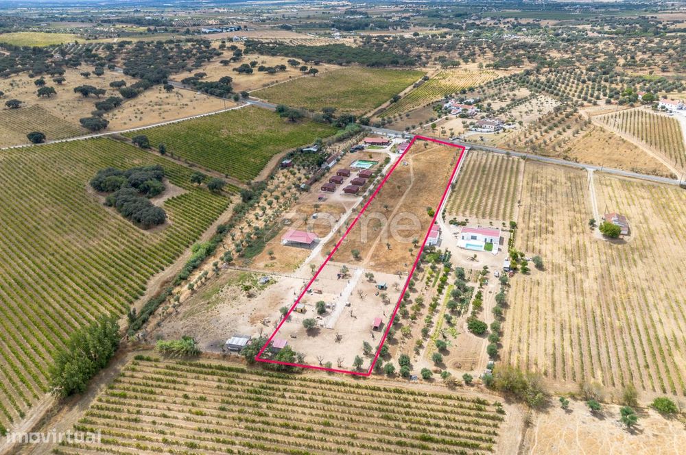 Terreno Rústico com projeto aprovado - REDONDO