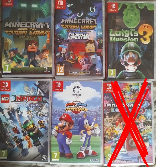 Jogos de nintendo switch