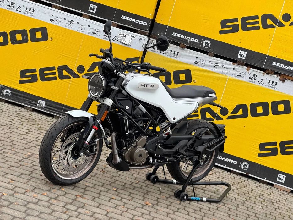 Husqvarna Vitpilen Vitpilen model 2024, wysoka kierownica (Svartpilen), transport GRATIS
