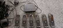 Centrala telefoniczna Gigaset c530 IP + telefony