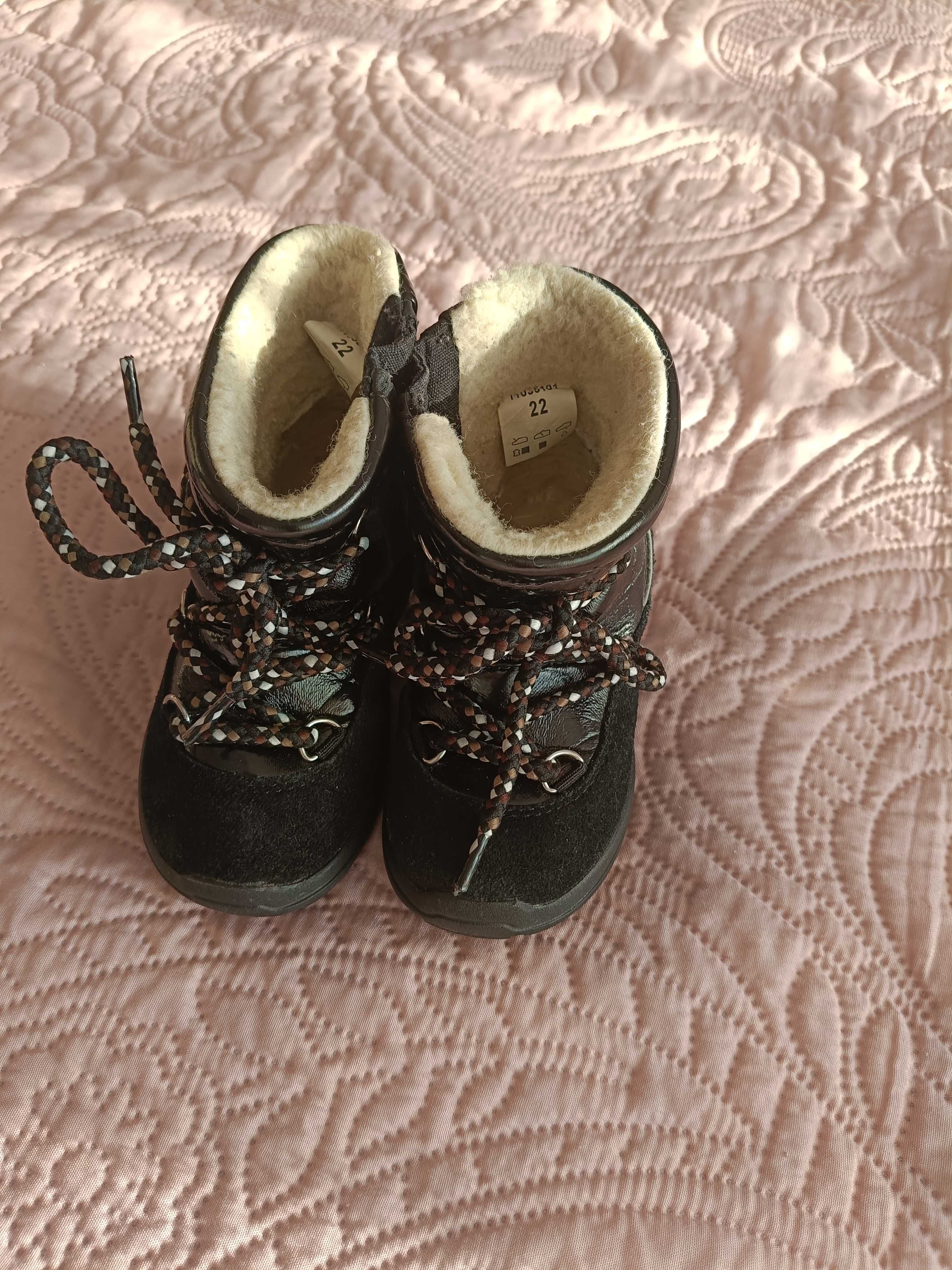 Buty zimowe dla dziewczynki