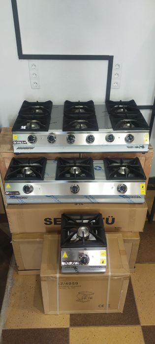 Плита газовая 6 комфорок , плита газовая 3 комфорки , плита газовая