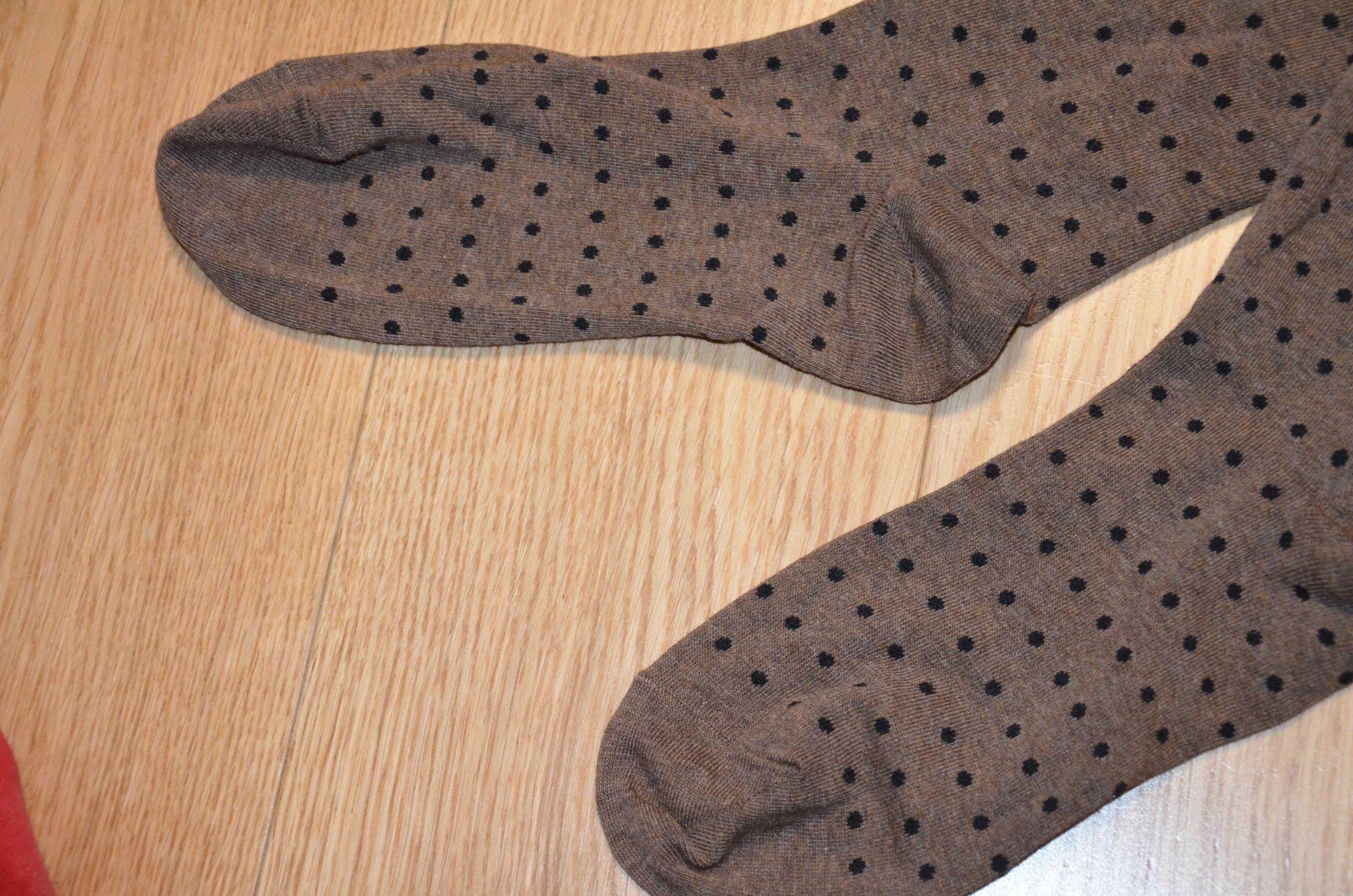 skarpetki Calvin Klein r. 40-42 brązowe