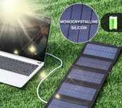 Carregador Solar Portátil Dobrável de 35W