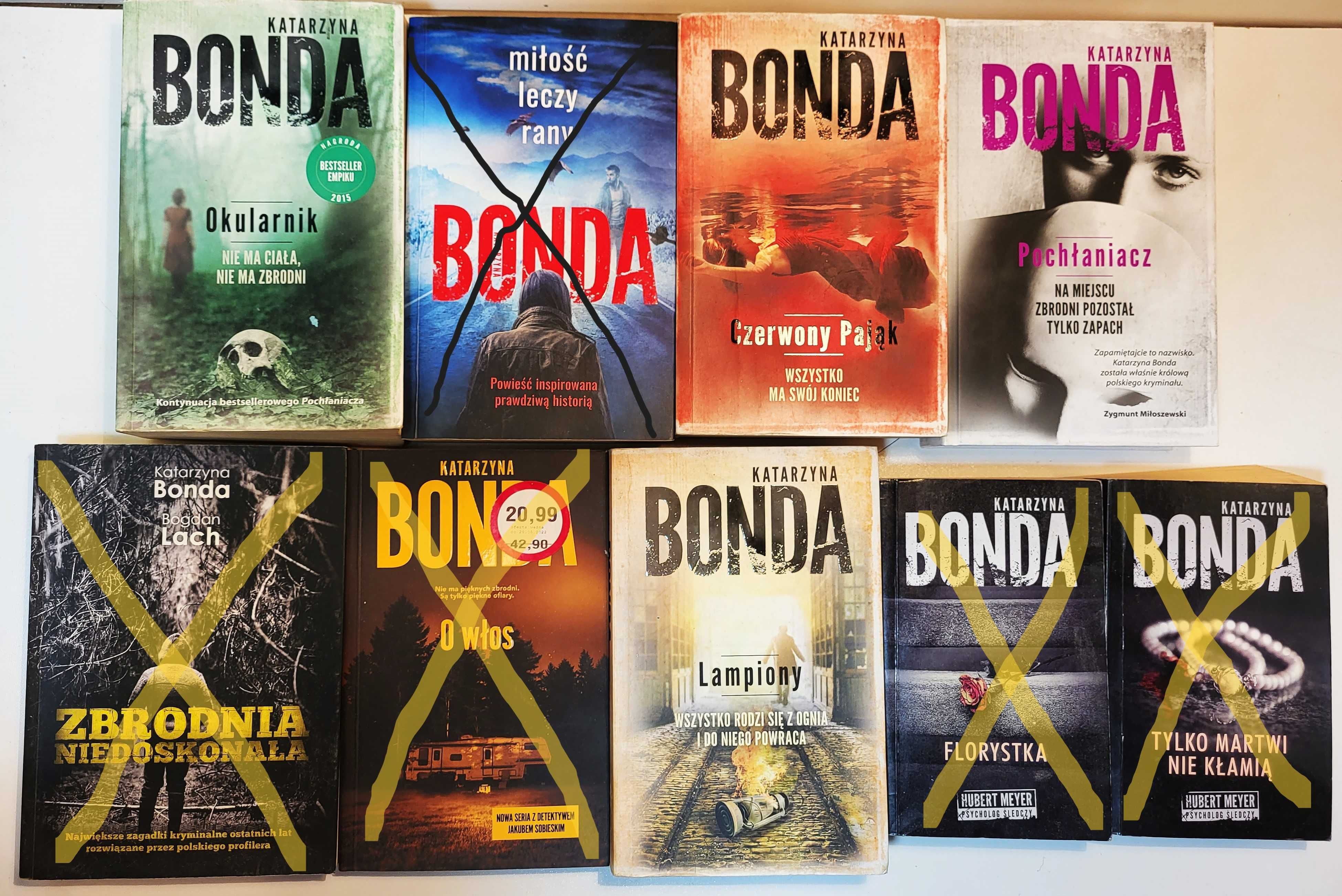 Książki - kryminały - K. Bonda