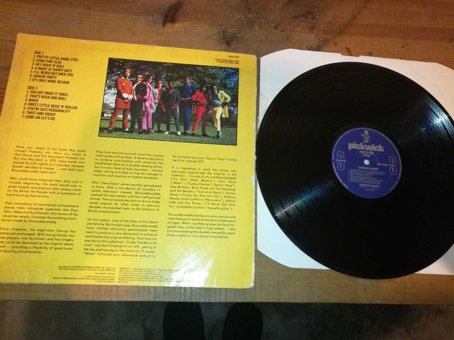 SHOWADDY WADDY (rock'n'roll) - Showaddy Waddy - 1981 LP