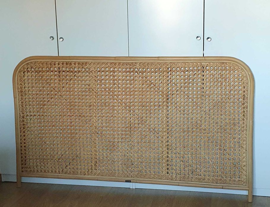 Zagłówek z plecionką rattanową Ethan Chloe