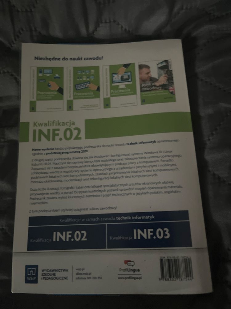 INF 02 Administracja i eksploatacja systemów komputerowych część 2