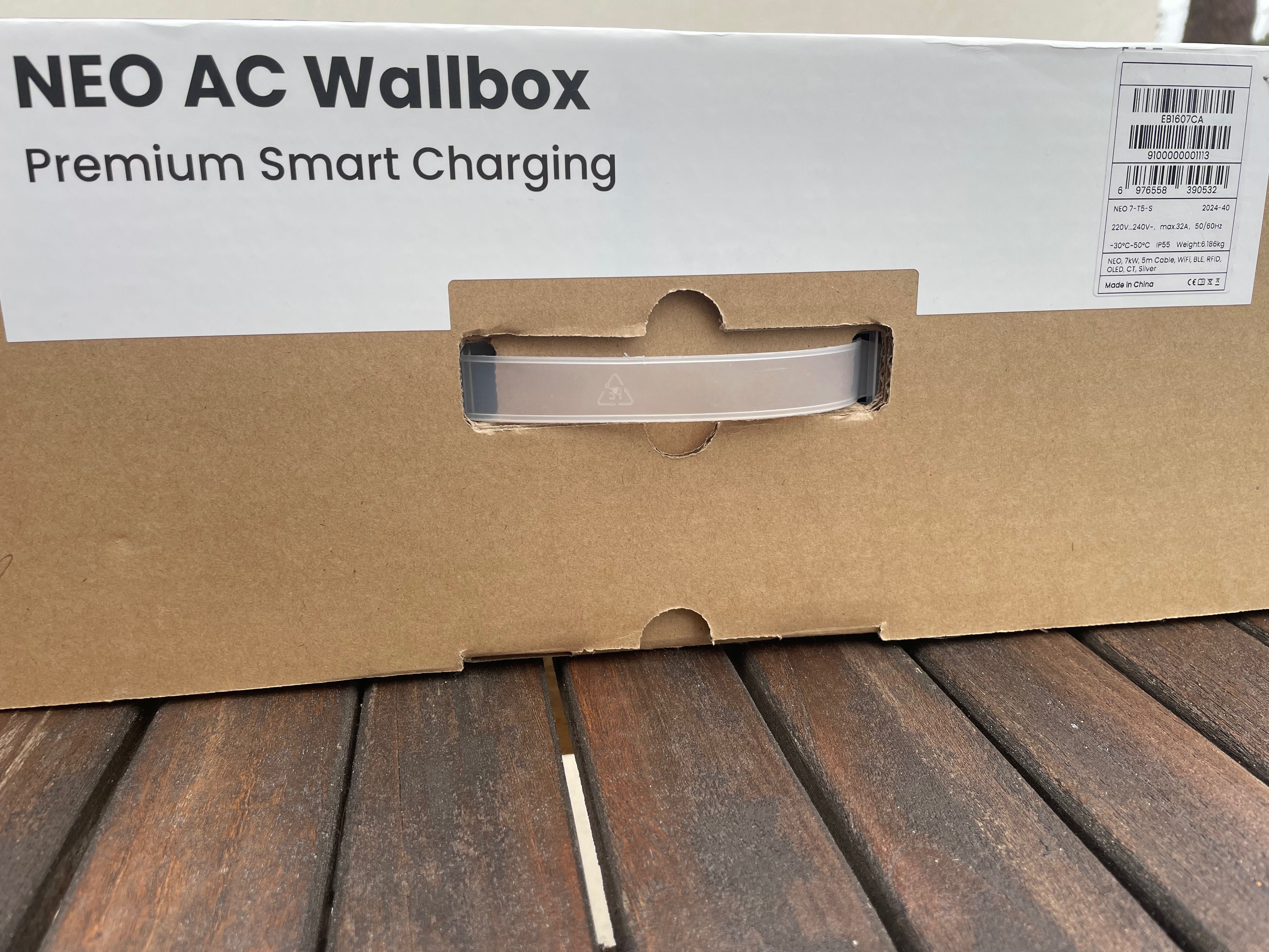 Wallbox monofásica carregador carro elétrico