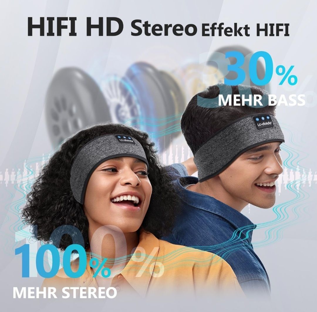 LC-dolida Słuchawki do spania Bluetooth 5.3