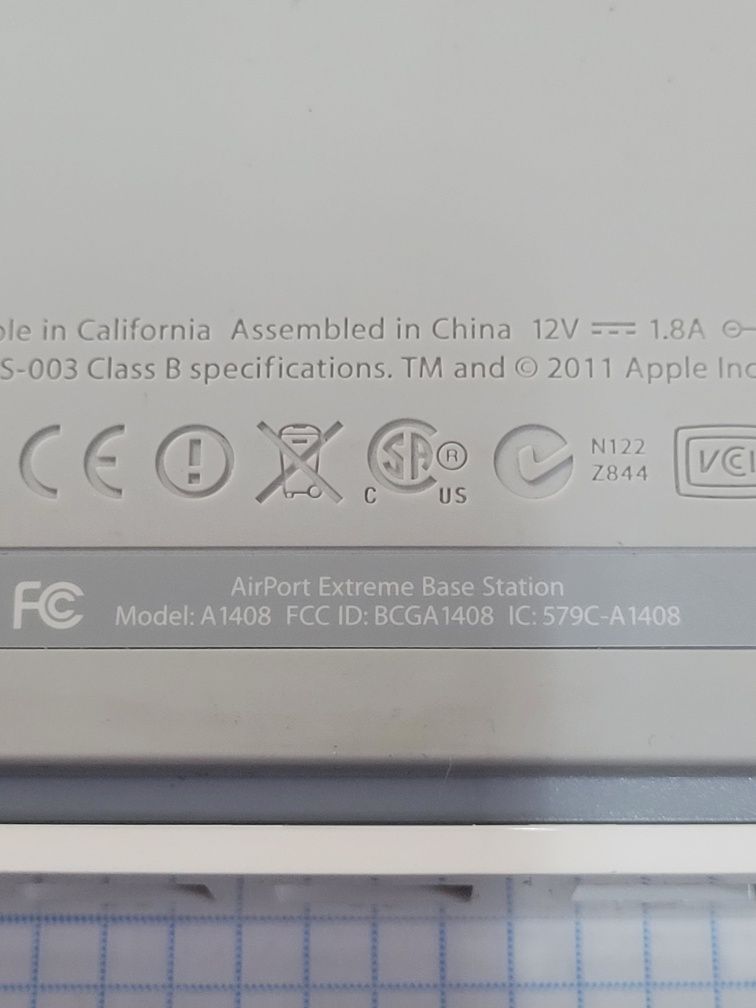 Airport Extreme 802.11n (5th Generation) A1408