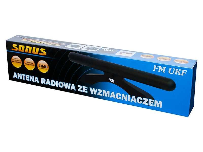Antena przeznaczona do odbioru sygnałów radiofonicznych w zakresie UKF