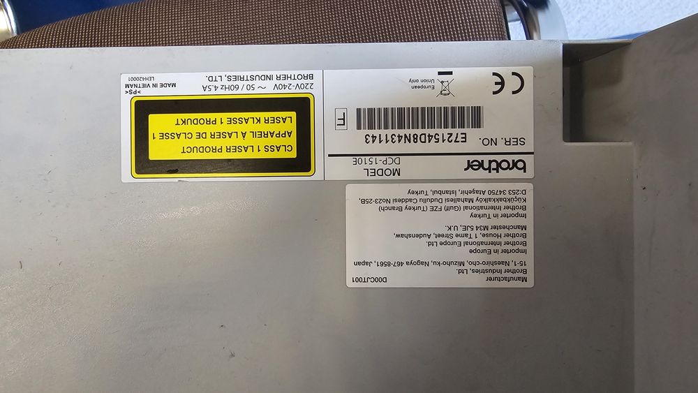 Drukarka urządzenie wielofunkcyjne Brother dcp-1510e