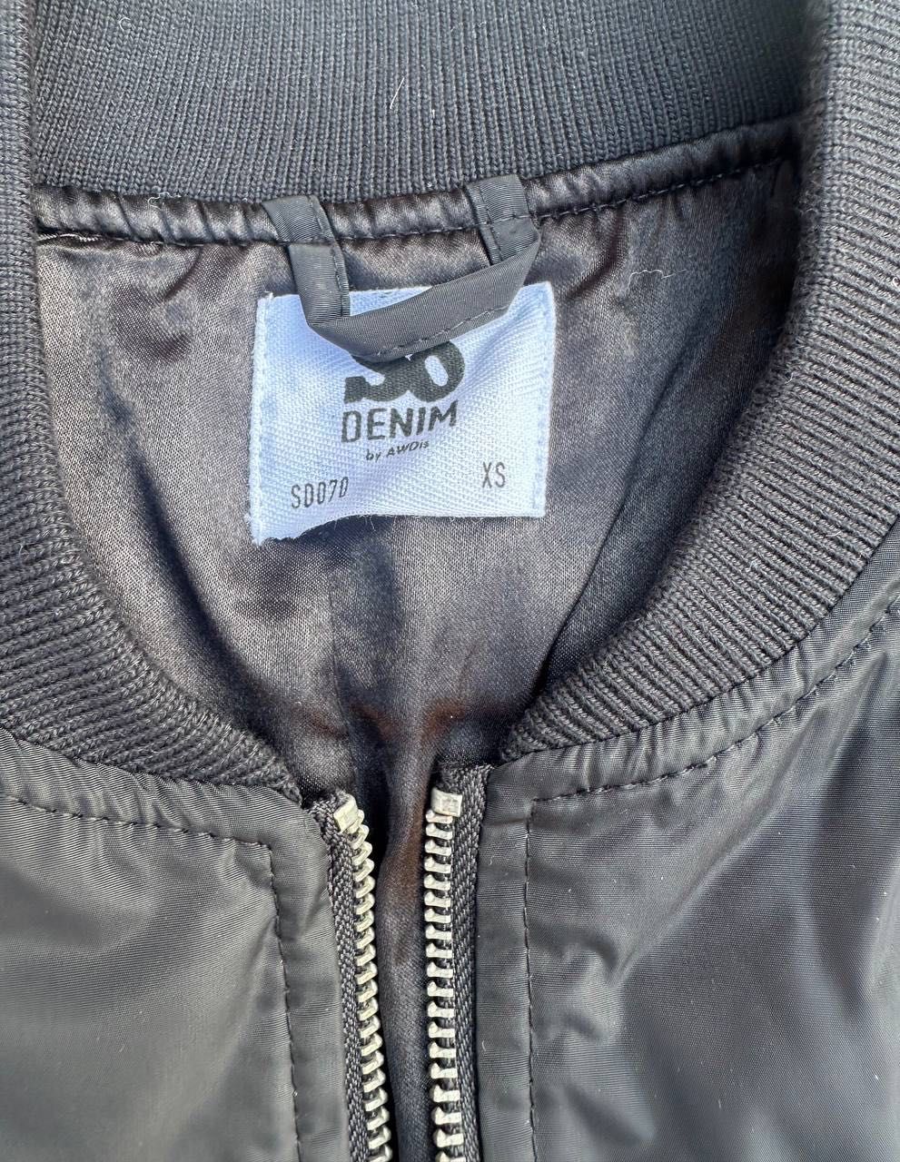 Куртка бомбер чорна So  Denim розмір XS