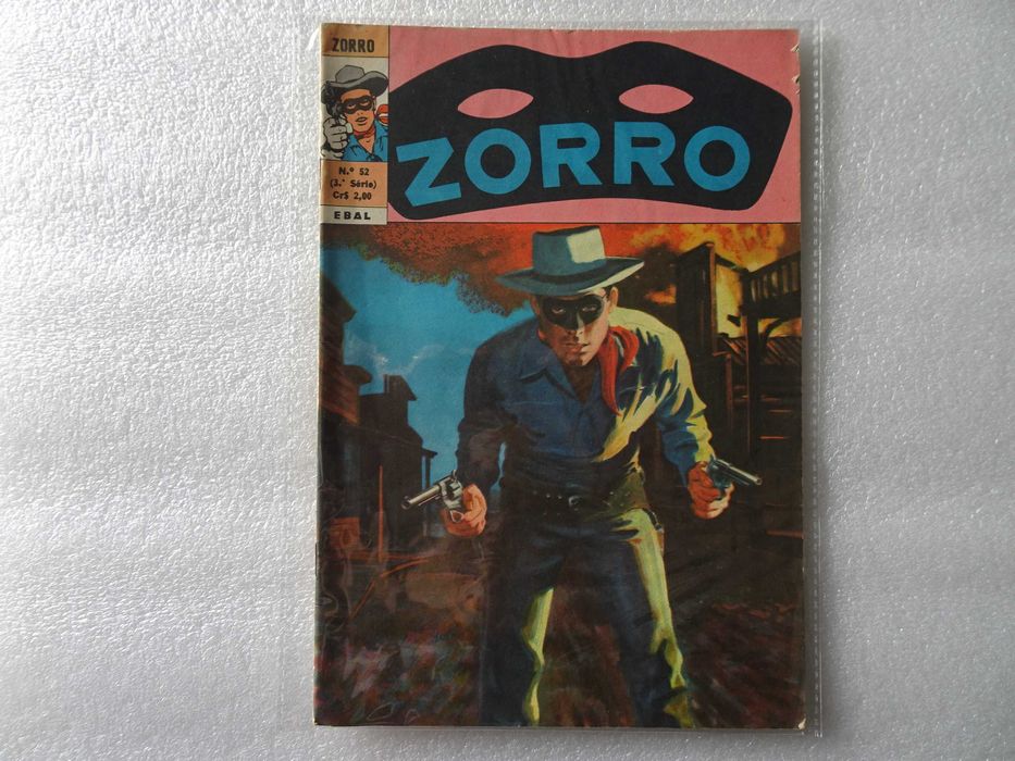 Livro EBAL - Zorro nº 52 (3ª série)
