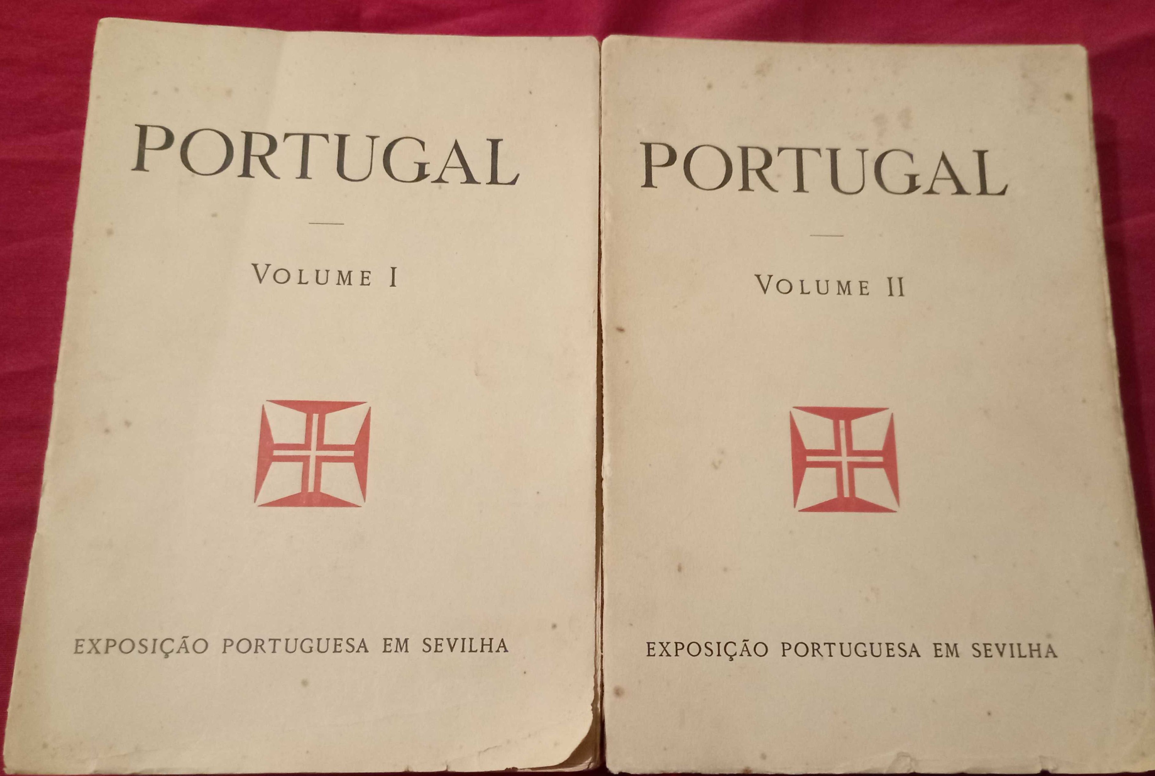 Portugal - Exposição portuguesa em Sevilha - 2 volumes