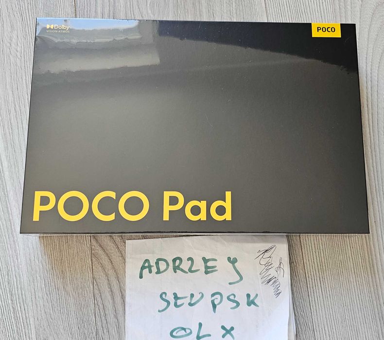 Tablet XIAOMI POCO PAD 12,1" 8GB/256GB szary Redmi Pad pro NOWY
