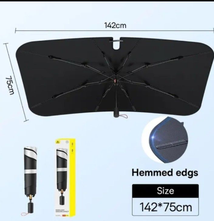 Солнцезащитный Зонт Baseus для лобового стекла автомобиля двухслойный